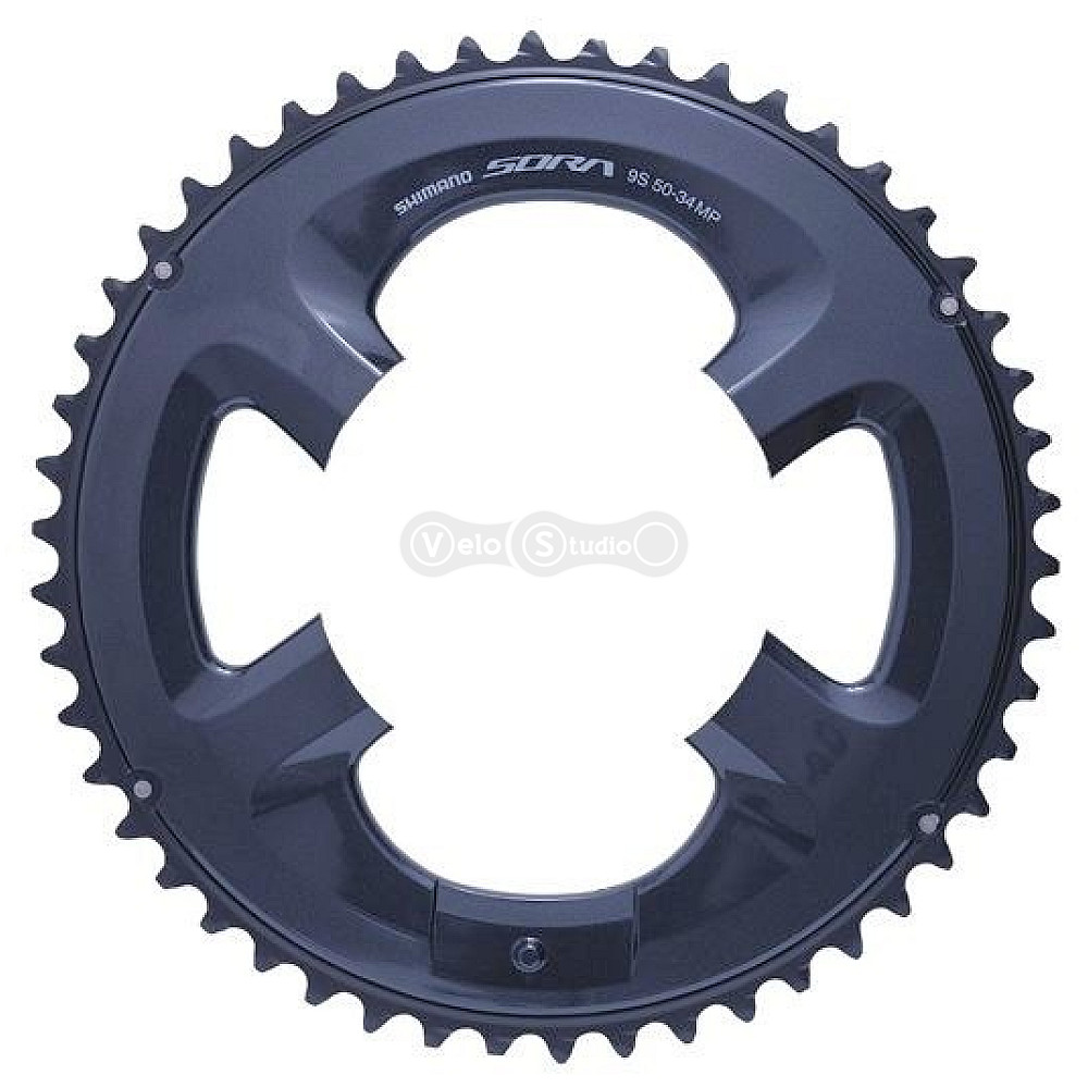 Звезда шатунов Shimano FC-R3000 Sora 2x9 скоростей, 50T, BCD 110 мм