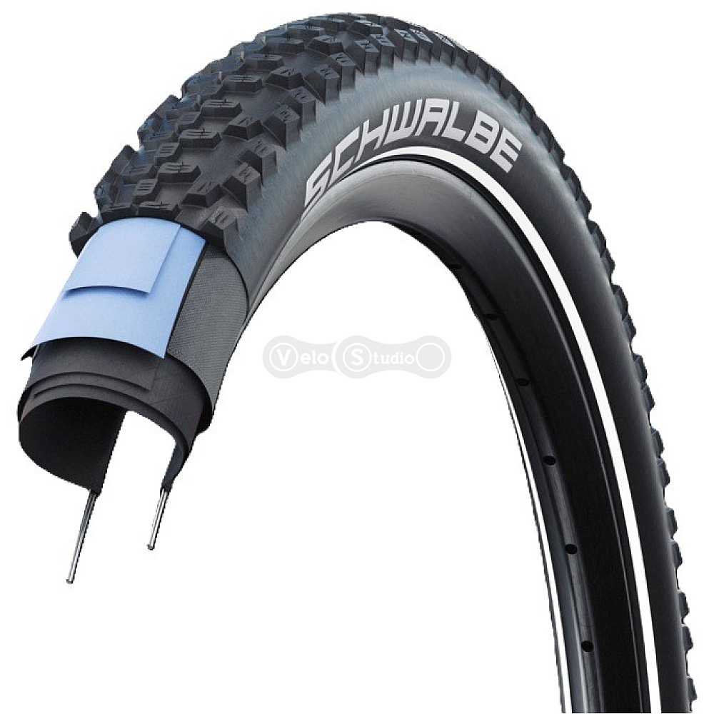 Вело покрышка Schwalbe Smart Sam 27.5x2.60 (65-584) Performance RaceGuard SnakeSkin