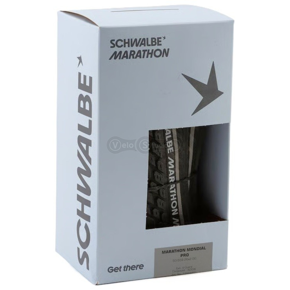 Вело покрышка Schwalbe Marathon Mondial Pro 28x1.60 Evolution, V-Guard, ADDIX, B/B-SK+RT