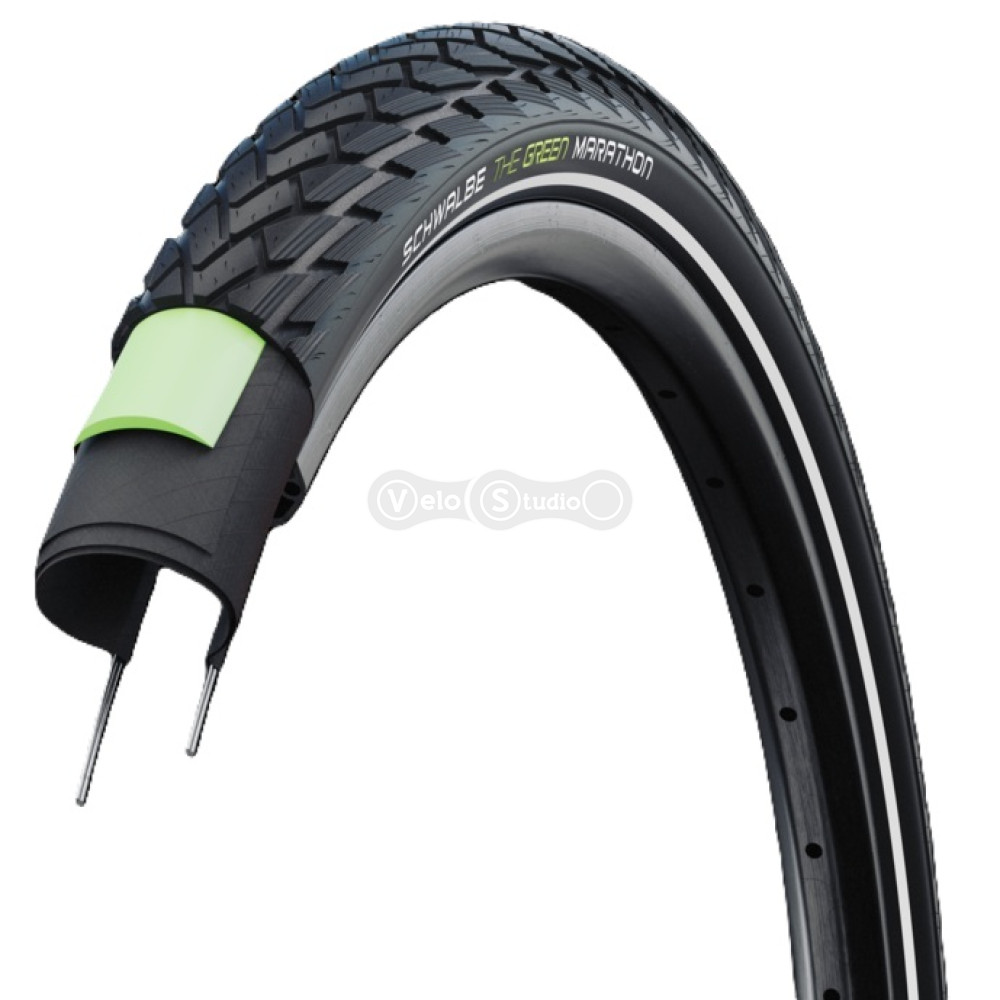 Вело покришка Schwalbe Marathon 28x1.00 700x25C Performance, GreenGuard, TwinSkin, ADDIX Eco