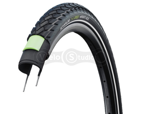 Вело покрышка Schwalbe Marathon 28x1.75 Performance, GreenGuard, ADDIX Eco, B/B-SK+RT