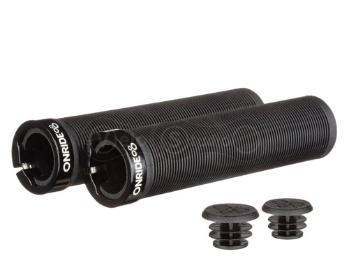 Грипси ONRIDE Buffer, один замок, 130 мм, чорні