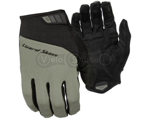 Велоперчатки Lizard Skins Monitor Traverse чёрно-серые, S