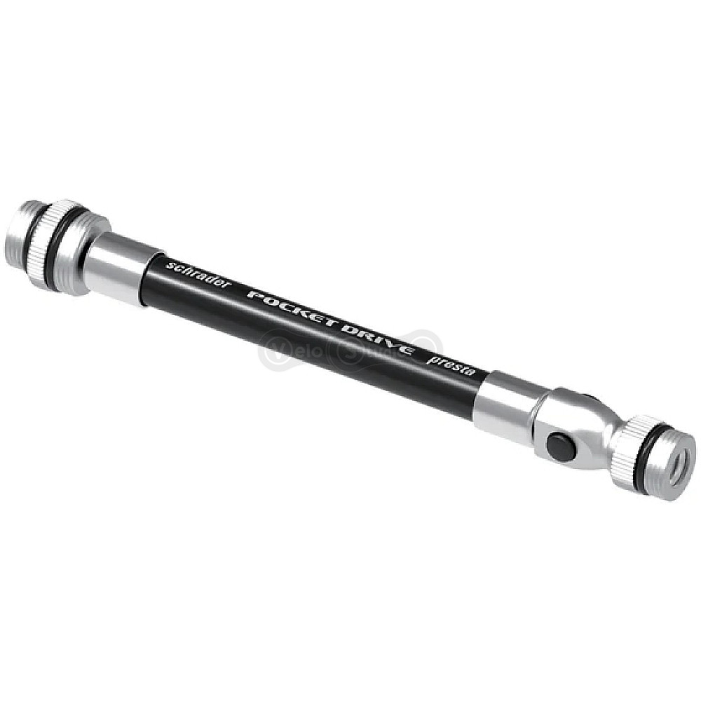 Шланг для ручного насоса LEZYNE ABS FLEX HOSE - POCKET DRIVE чёрный Y19