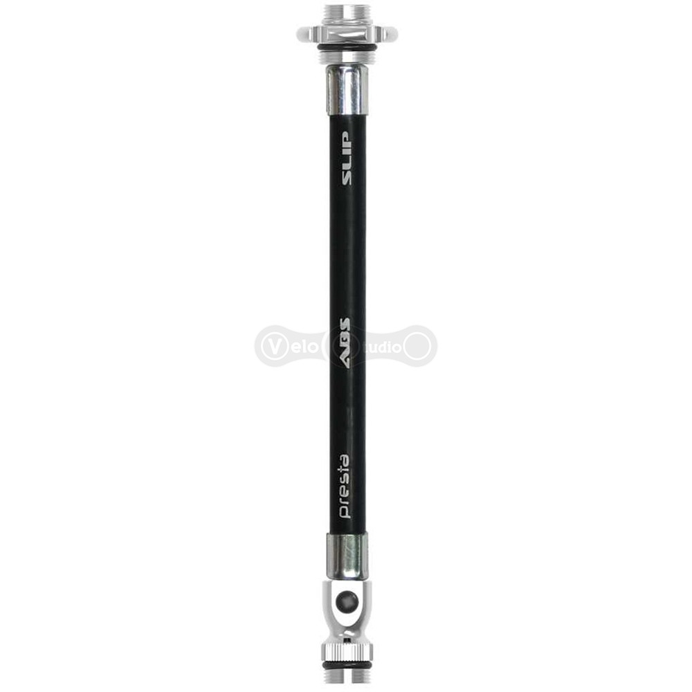 Шланг для ручного насоса LEZYNE ABS FLEX HOSE WITH VALVE CORE TOOL чёрный Y14