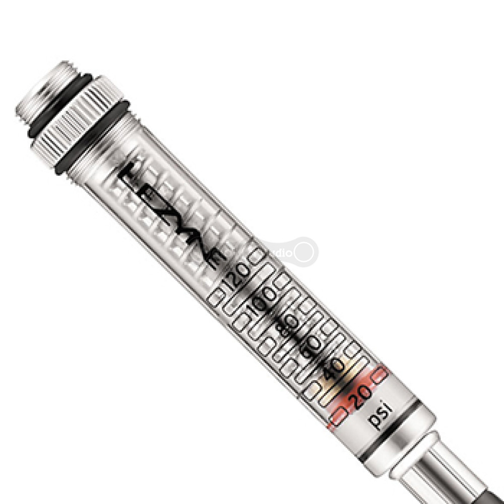 Шланг к ручному насосу с манометром LEZYNE ABS PEN GAUGE серебристый Y13