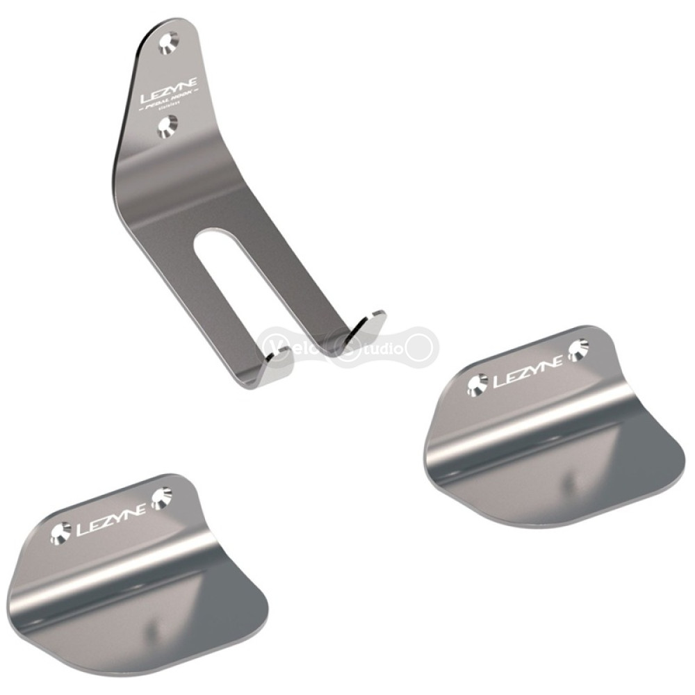 Крюк для хранения велосипеда LEZYNE STAINLESS PEDAL HOOK серебристый Y16