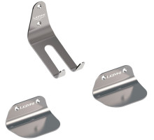 Крюк для зберігання велосипеда LEZYNE STAINLESS PEDAL HOOK сріблястий Y16