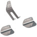 Крюк для хранения велосипеда LEZYNE STAINLESS PEDAL HOOK серебристый Y16