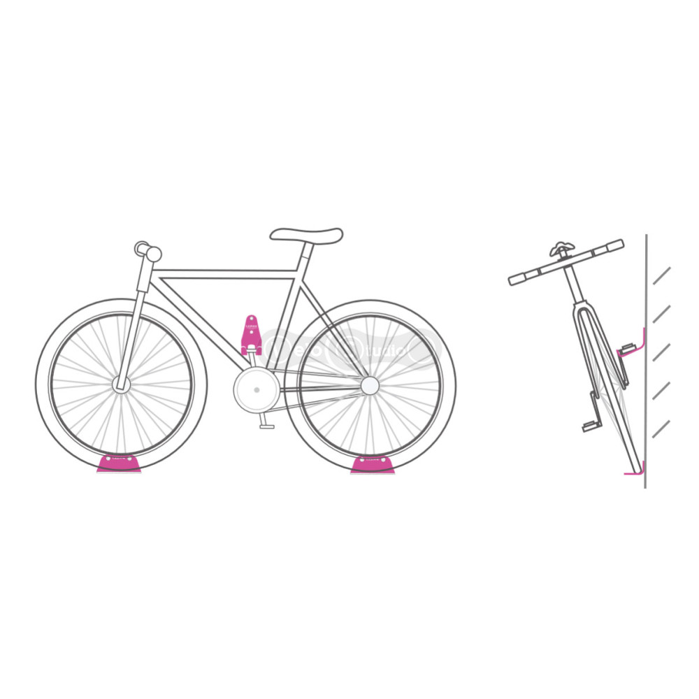 Крюк для хранения велосипеда LEZYNE STAINLESS PEDAL HOOK серебристый Y16