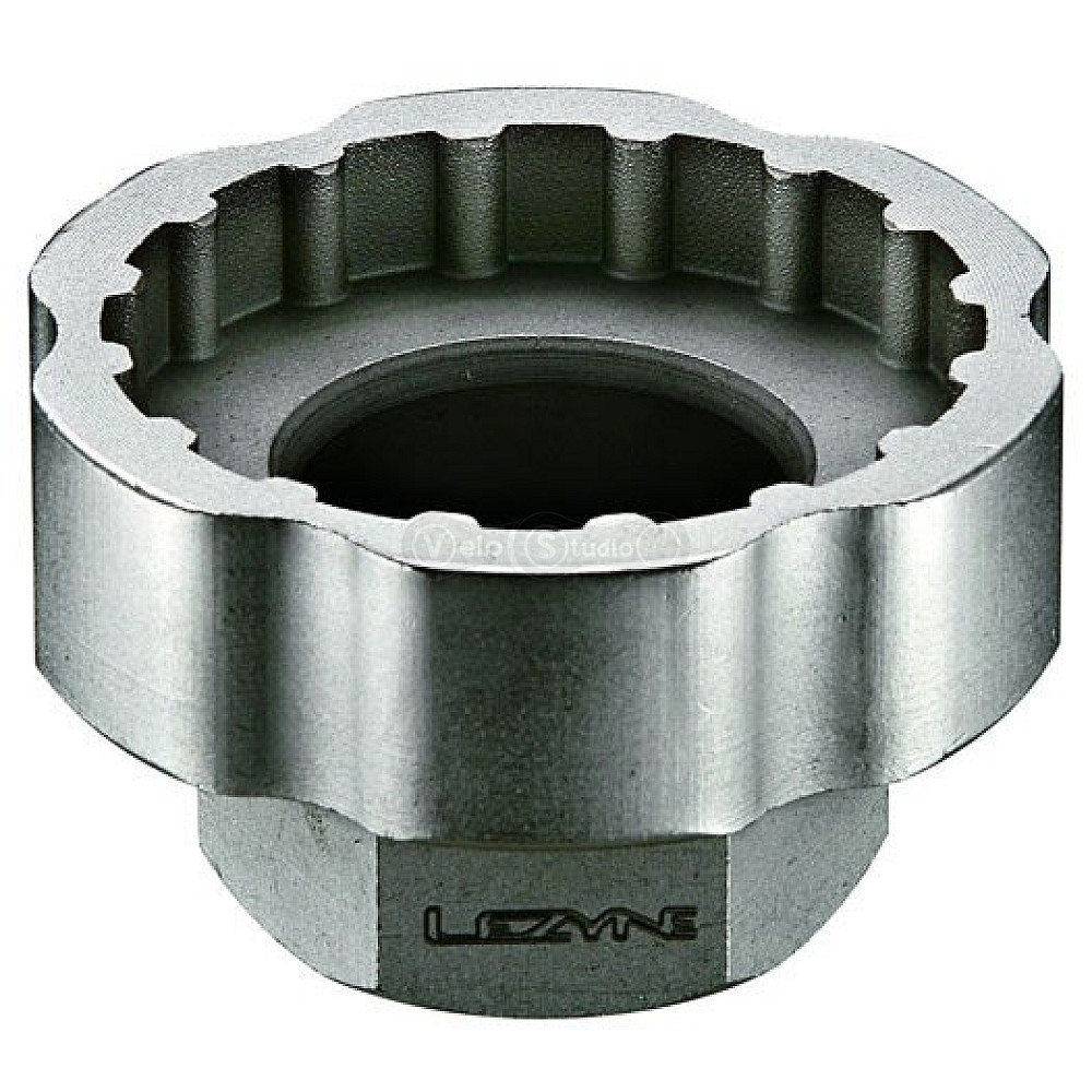 Знімач каретки LEZYNE EXTERNAL BOTTOM BRACKET SOCKET 3/8 SOCKET, 16 NOTCH, 44MM, FOR SHIMANO