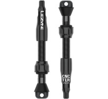 Ніпель для безкамерки Lezyne CNC Pro 44 мм чорний Y19 - 2 штуки