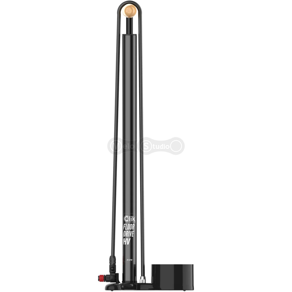 Напольный насос LEZYNE CLIK FLOOR DRIVE HV-FLAT 100 psi BLACK