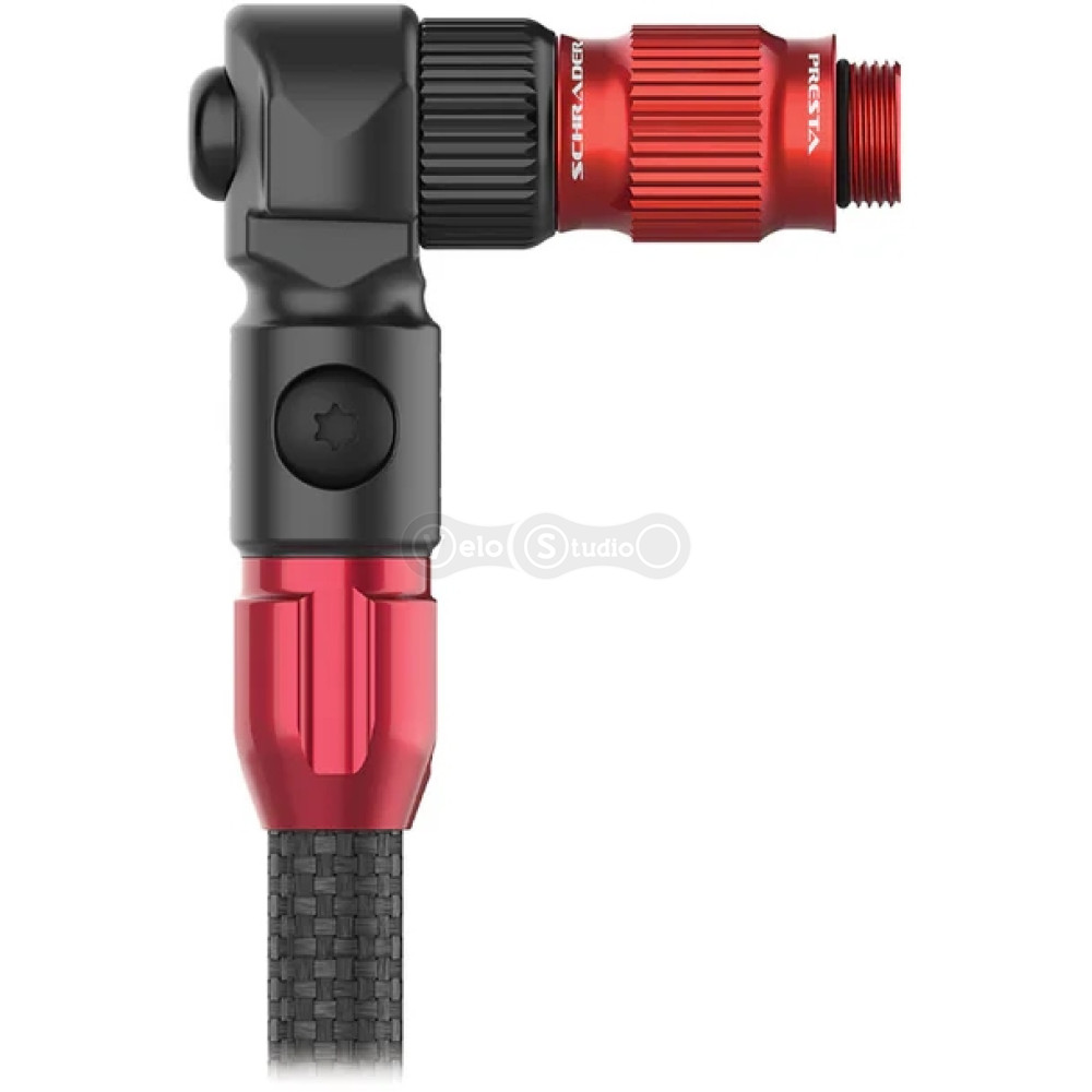 Насос підлоговий LEZYNE STEEL FLOOR DRIVE манометр 3,5 чорний матовий 220psi Y18