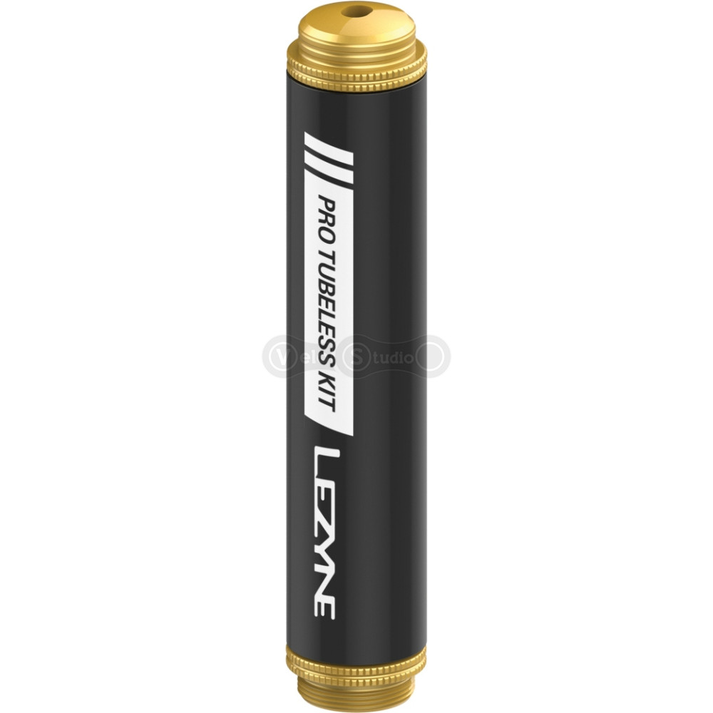 Набір для безкамерки із насосом СО2 LEZYNE PRO TUBELESS KIT, балон СО2 20г, чорний Y15
