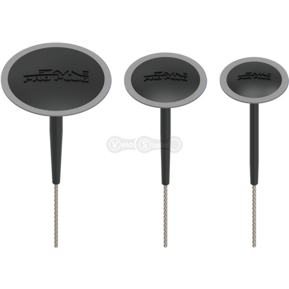 Набор для ремонта безкамерки LEZYNE TUBELESS PRO PLUGS чорний Y17