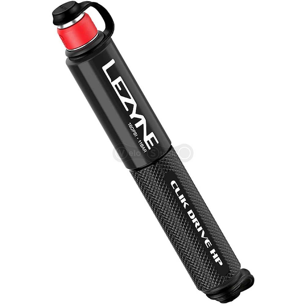 Ручний насос Lezyne CLIK Drive HP 160 psi Black