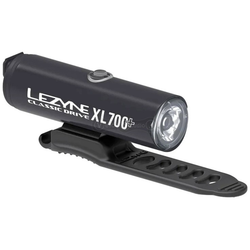 Передня фара LEZYNE CLASSIC DRIVE XL 700+ FRONT чорна матова 700 люмен Y17