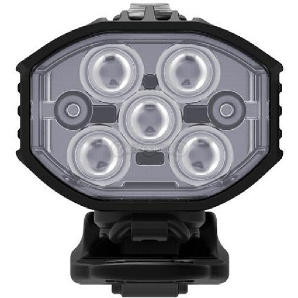 Передняя фара LEZYNE FUSION DRIVE 500+ FRONT чёрная матовая 500 люмен Y17