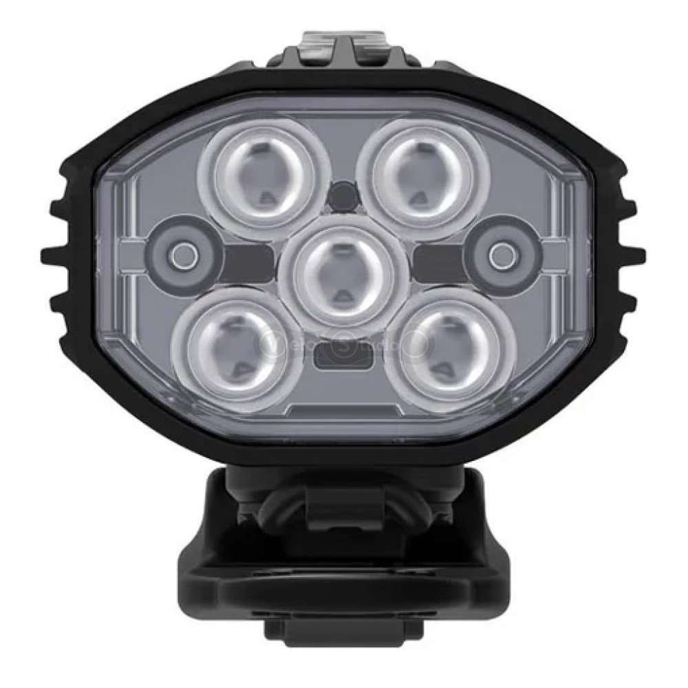 Передняя фара LEZYNE FUSION DRIVE 600+ FRONT чёрная матовая 600 люмен Y17