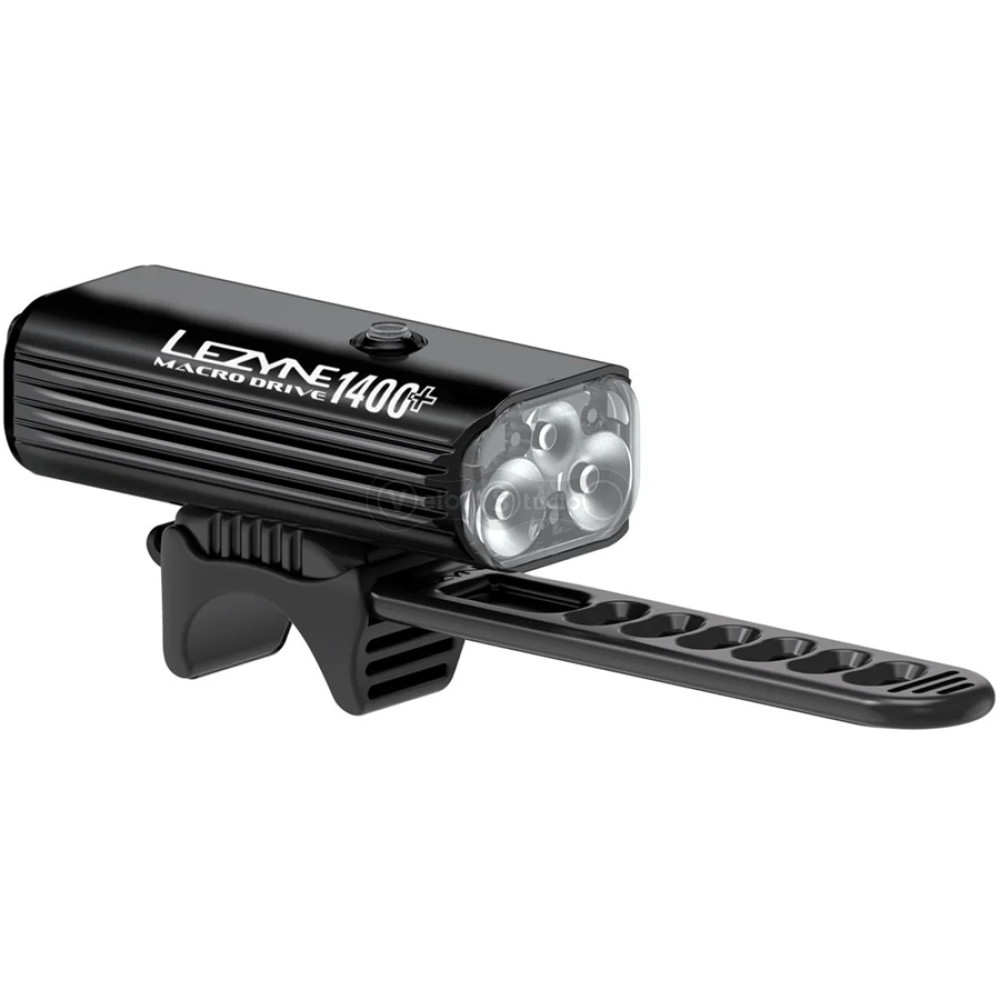 Передня фара LEZYNE MACRO DRIVE 1400+ FRONT чорна матова 1400 люмен Y17