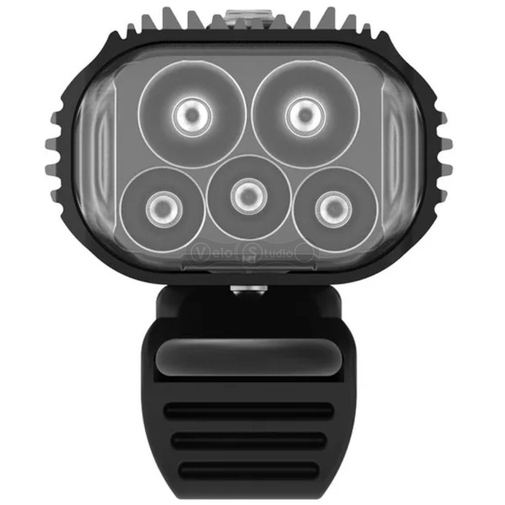 Передняя фара LEZYNE MEGA DRIVE 2400+ FRONT чёрная 2400 люмен Y17