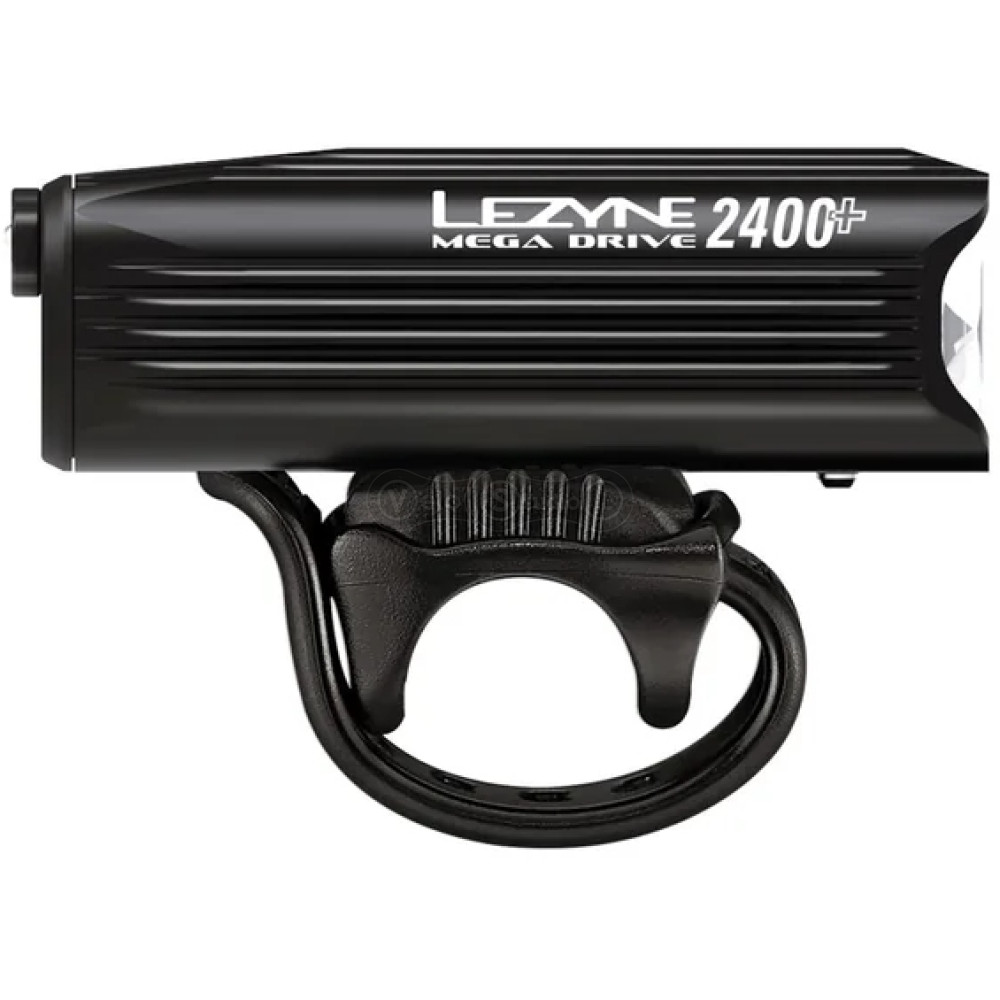 Передняя фара LEZYNE MEGA DRIVE 2400+ FRONT чёрная 2400 люмен Y17