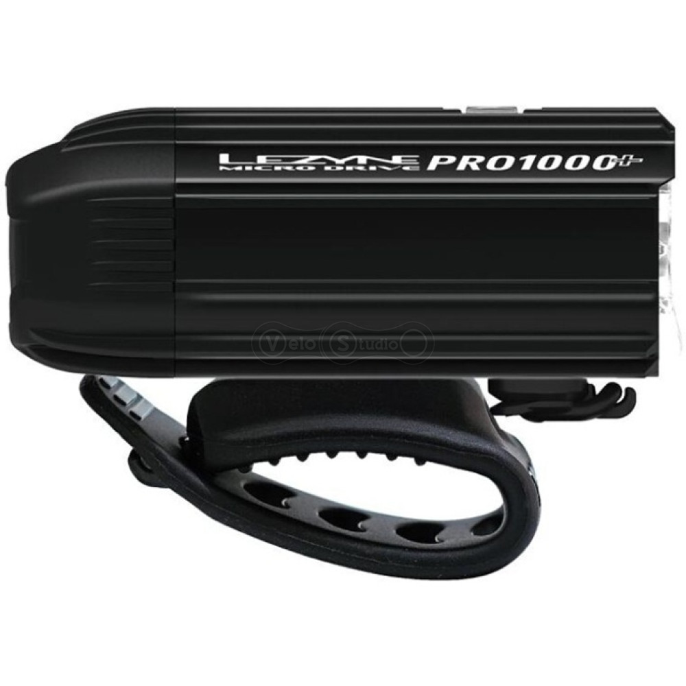 Передняя фара LEZYNE MICRO PRO 1000+ FRONT чёрная матовая 1000 люмен Y17