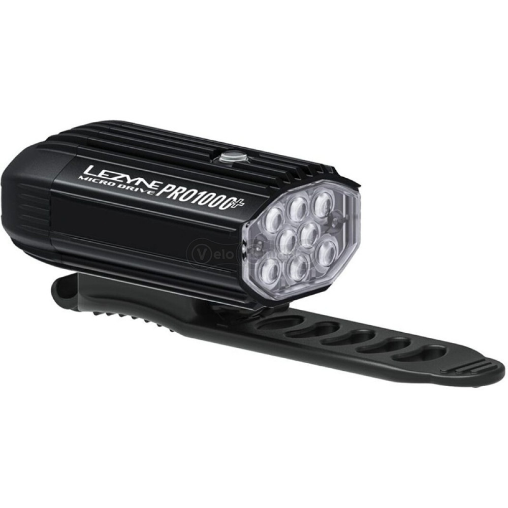 Передняя фара LEZYNE MICRO PRO 1000+ FRONT чёрная матовая 1000 люмен Y17