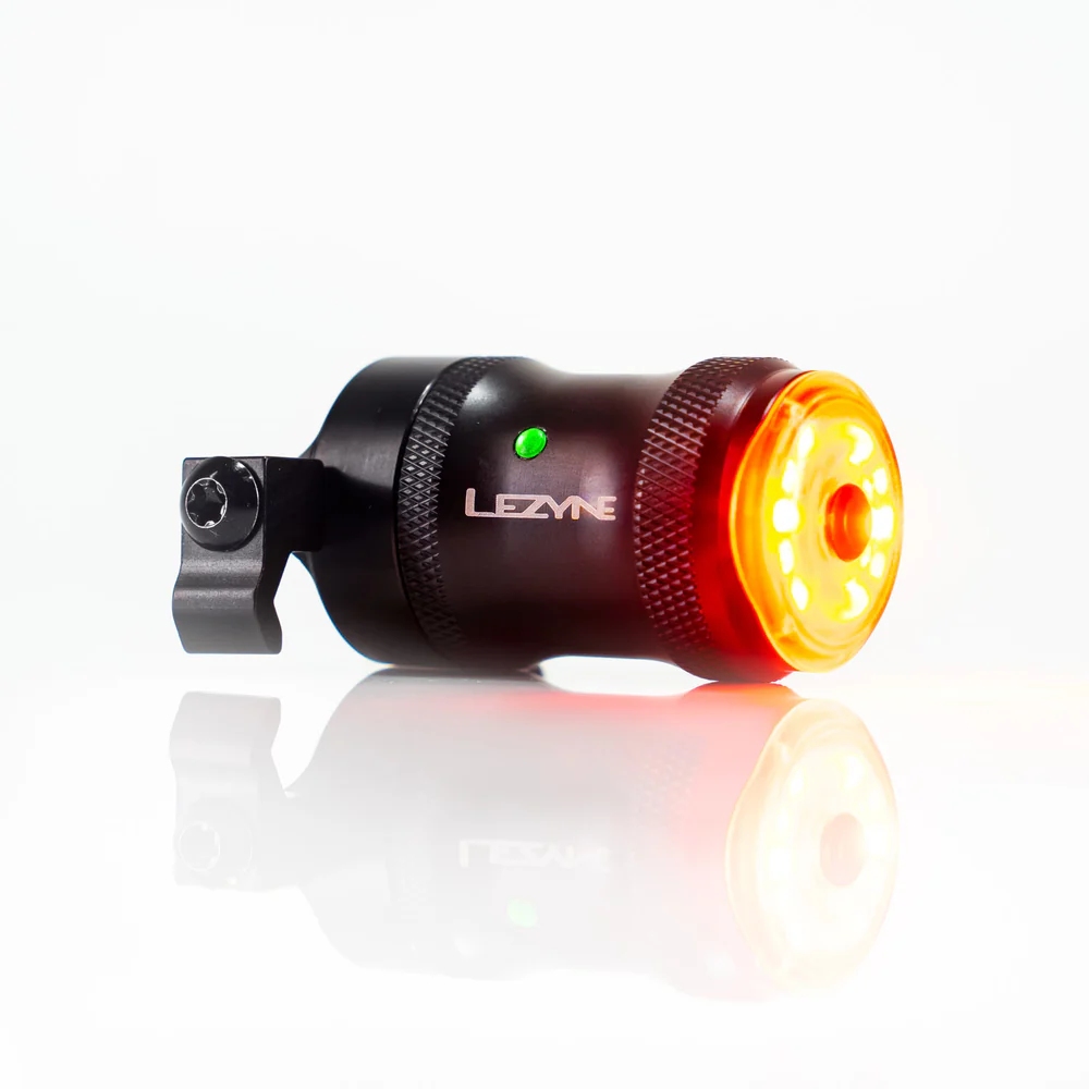 Задня мигалка LEZYNE SADDLE Ai ALERT 250 REAR чорна 250 люмен Y17
