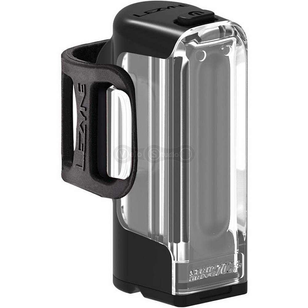 Передняя фара LEZYNE STRIP DRIVE 700+ FRONT чёрная матовая 700 люмен Y18