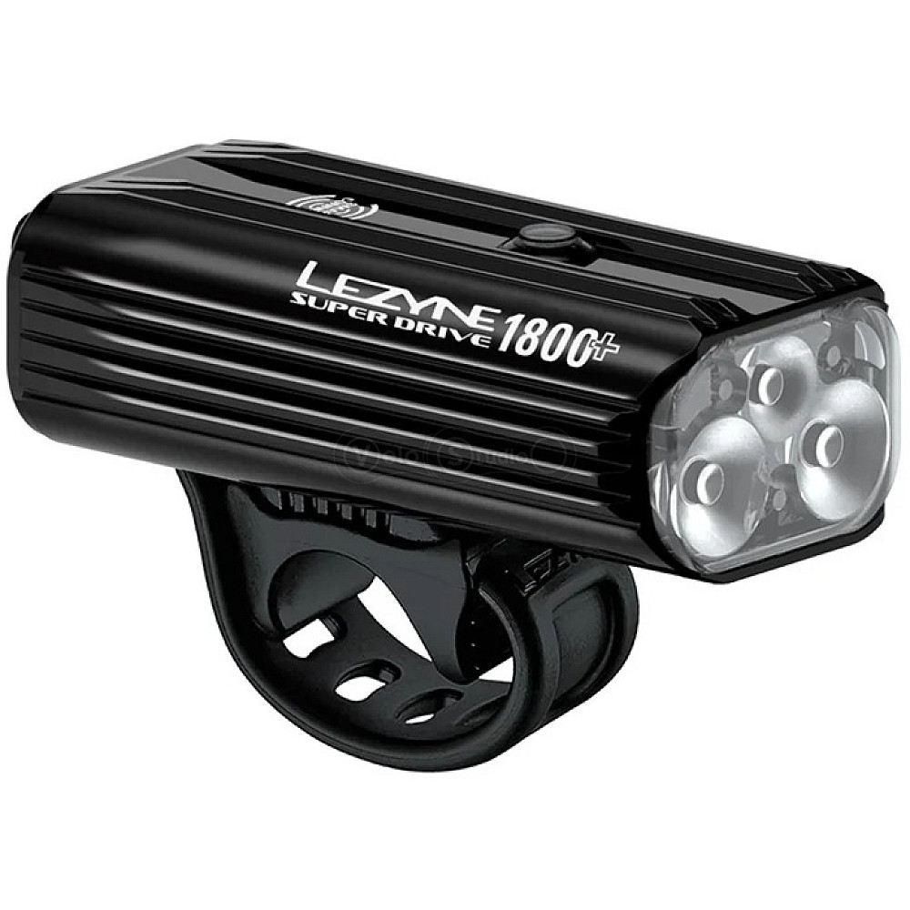 Передняя фара Lezyne Super Drive 1800+ Smart Front чёрная 1800 люмен Y18