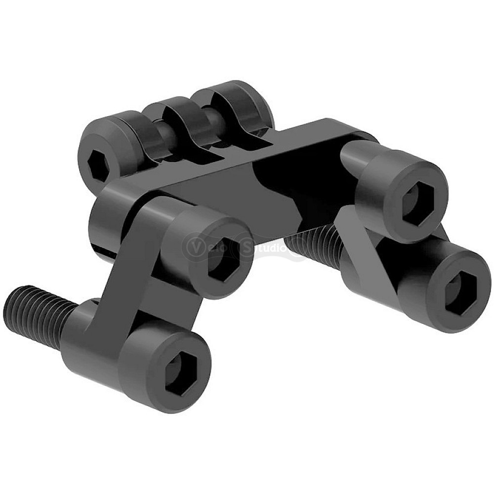 Крепление переднего света на вынос LEZYNE FLEXI STEM MOUNT Go-pro Черный Y18