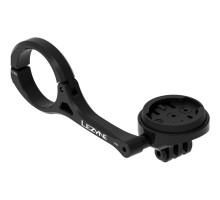Крепление Lezyne для GPS-навигатора Garmin/Wahoo с креплением для GoPro на руль чёрное Y18