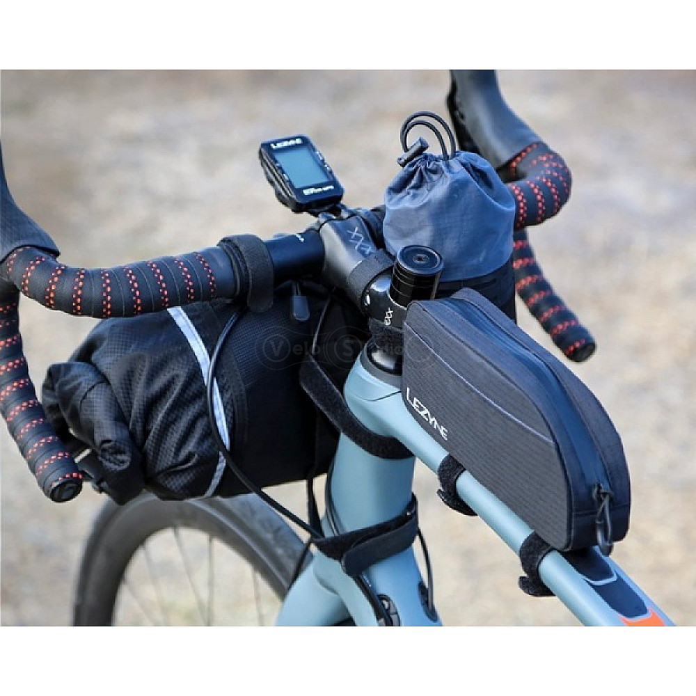 Сумка на верхню трубу рами LEZYNE ENERGY CADDY XL чорна 0,8л Y13