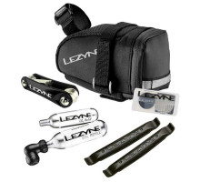 Подседельная сумка + набор ключей LEZYNE M - CADDY LOADED чёрная 0,4л Y13