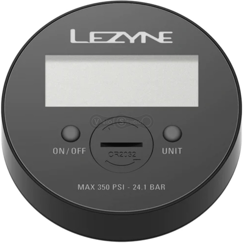 Цифровой манометр LEZYNE 350 PSI DIGITAL GAUGE 3.5 чёрный Y14