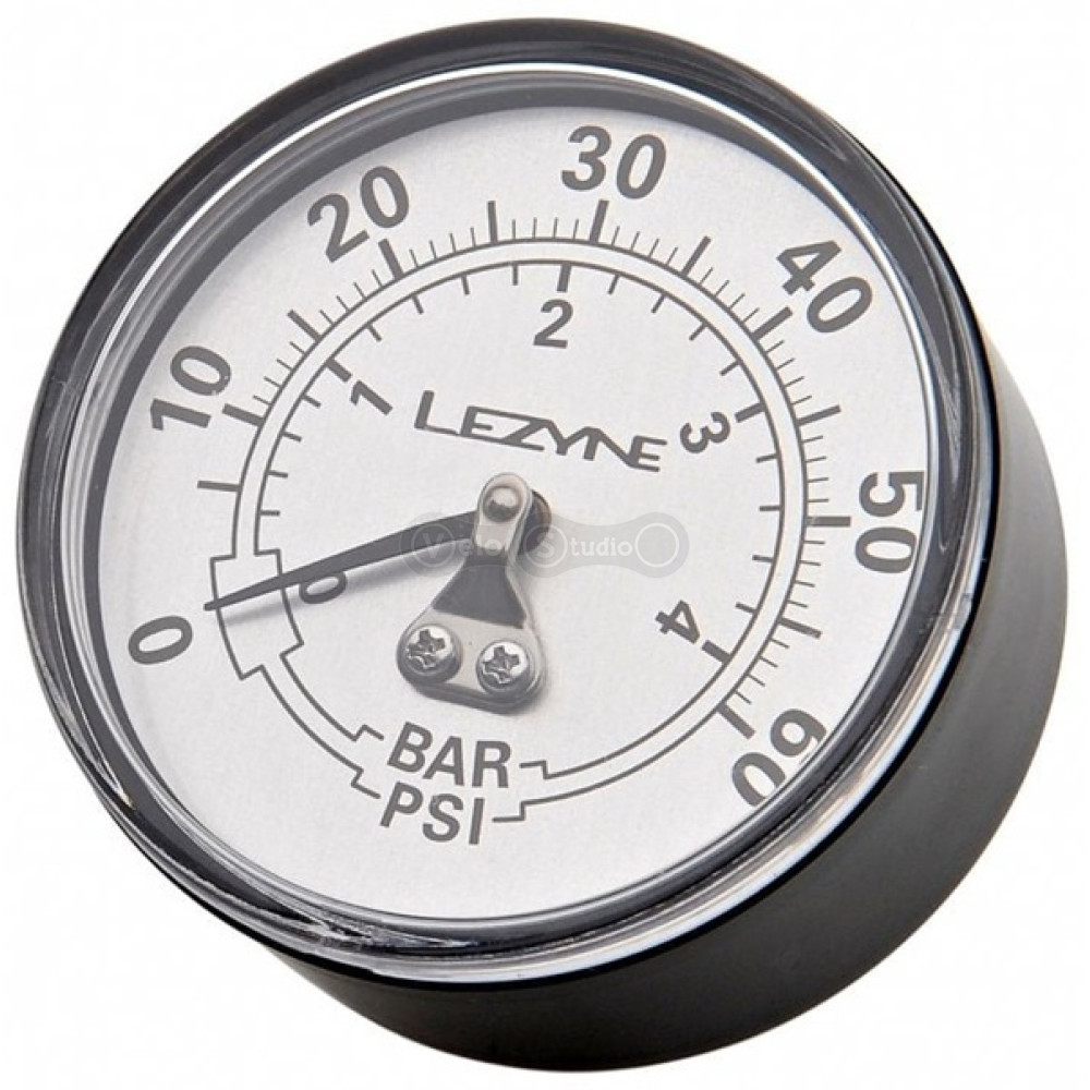 Манометр LEZYNE 60 PSI GAGUE 2.5 cеребристый 60PSI Y13