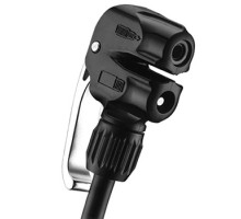 Головка напольного насоса LEZYNE DUAL VALVE PUMP HEAD чёрная Y13