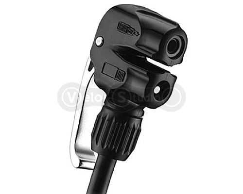 Головка підлогового насоса LEZYNE DUAL VALVE PUMP HEAD чорна Y13