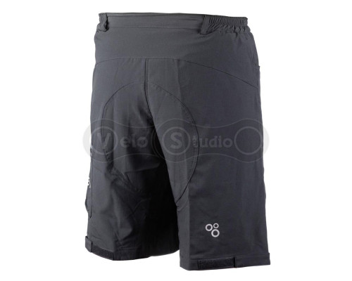 Вело шорти MTB ONRIDE Cover чорні XL