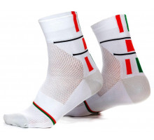 Шкарпетки ONRIDE Foot Free Size біло-червоні