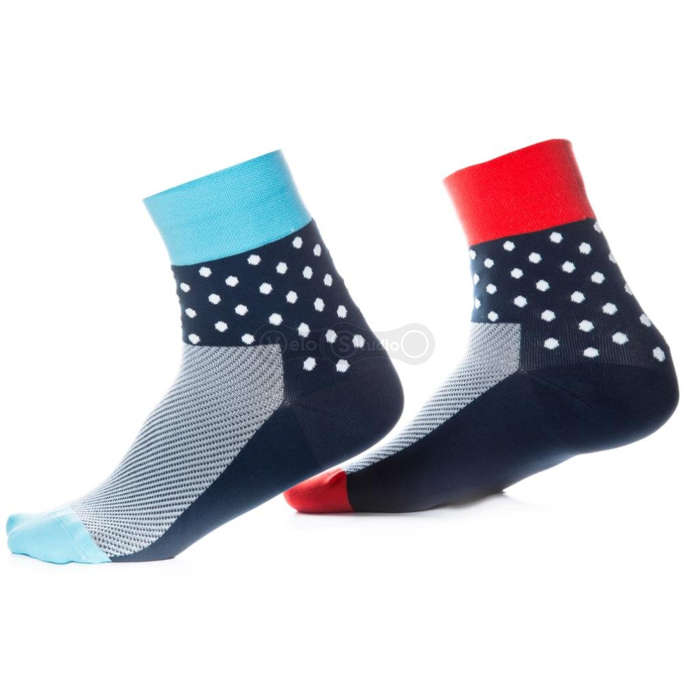 Носки ONRIDE Foot Free Size красно-синие