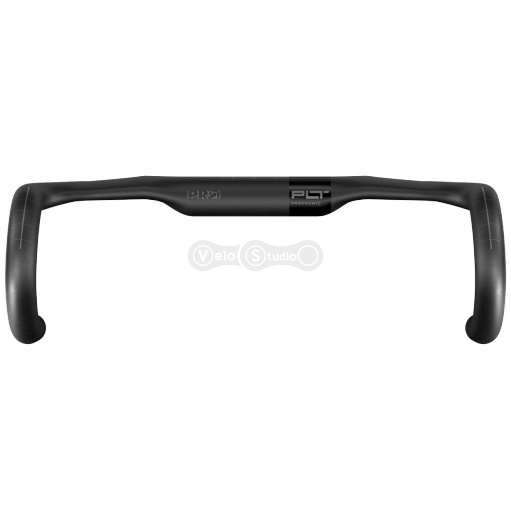 Руль PRO PLT Ergo шоссейный 38cm/31.8mm, черный