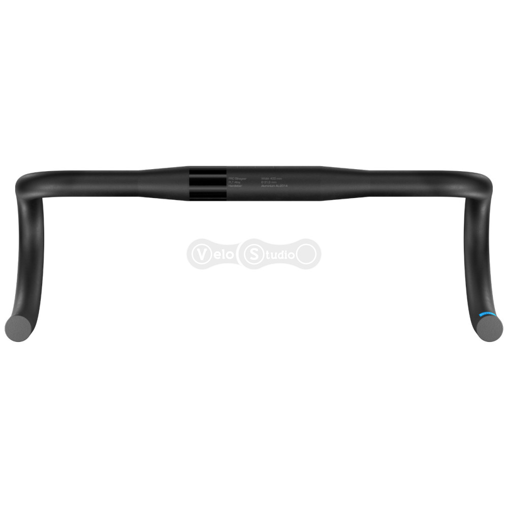 Руль PRO шоссейный компакт PLT 40cm/31.8mm, черный