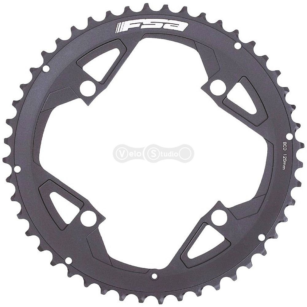 Звезда шатунов FSA GOSSAMER BCD120 52T 2x10/11 скоростей WA743 B1