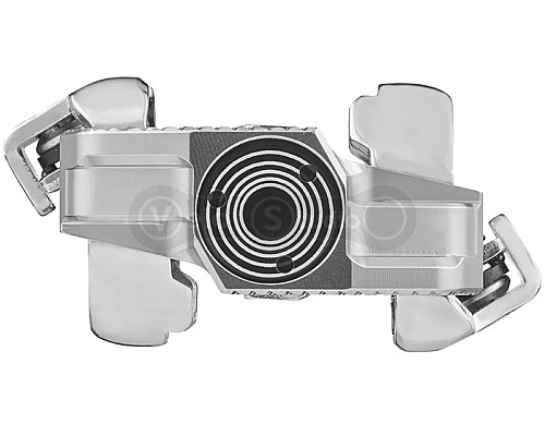 Педали Look X-TRACK POWER DUAL, измеритель мощности, серебристые