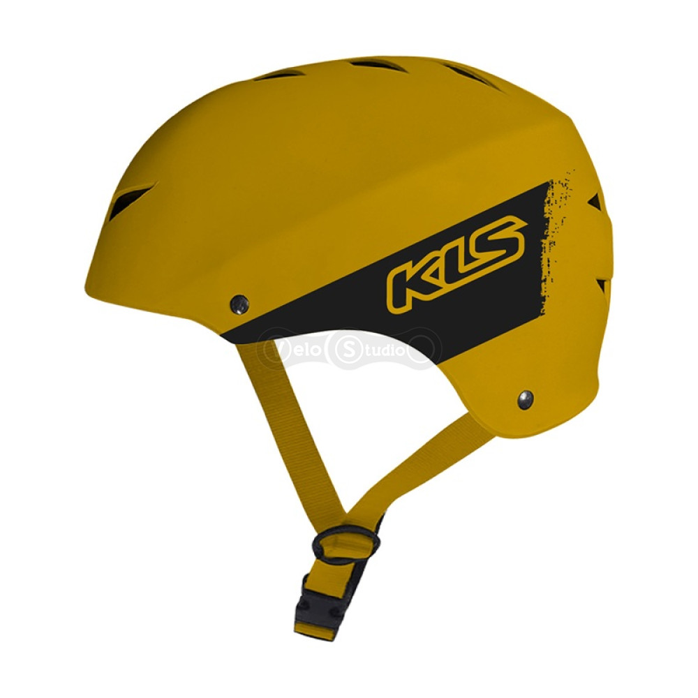 Детский велошлем KLS Jumper mini 022 желтый XS/S (51-54 см)