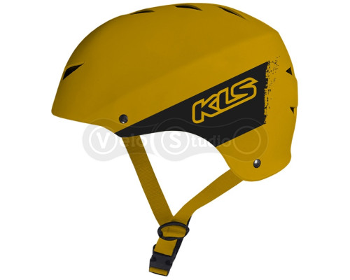Детский велошлем KLS Jumper mini 022 желтый XS/S (51-54 см)