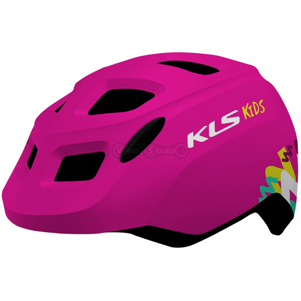 Шлем детский KLS Zigzag 022 розовый XS (45-49cм)